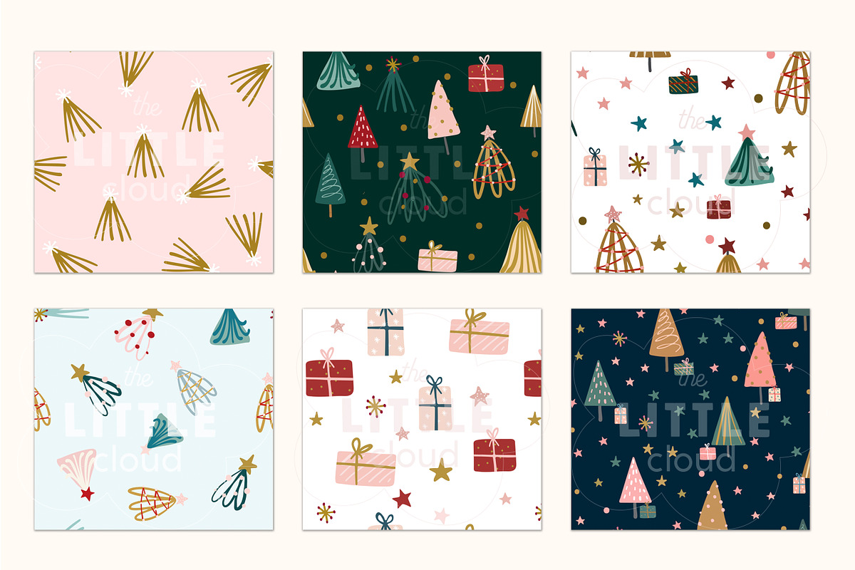 the Big Christmas bundle, a Pattern Graphic by Katie Lisker (Photo 4 of 27)