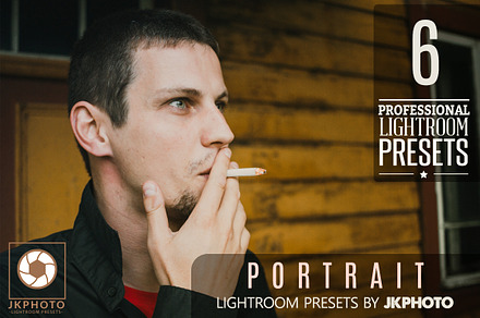 6 Portrait Lightroom Presets