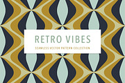 Retro Vibes Vector Patterns, a Pattern Graphic by Jennadesigns (Thumbnail 1 of 13)