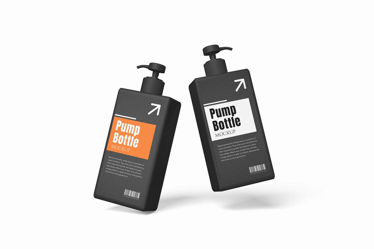 Pump Bottle Mockup, a Packaging Mockup by AndikaGraphic (Photo 5 of 6)