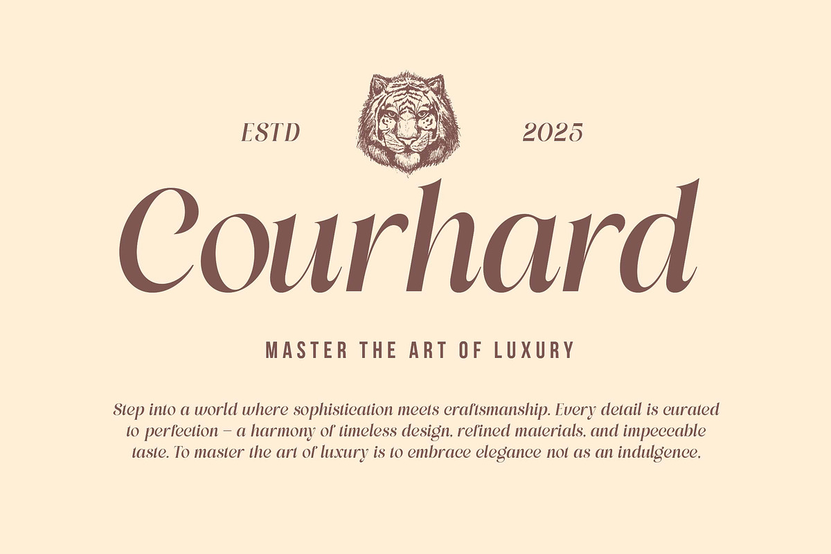 Orlega Serif a Classy & Elegant Font, a Serif Font by Honestype (Photo 1 of 12)