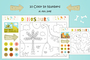 Dinosaurs Games Activities for Kids, an Animal Illustration by Nursery Art (Thumbnail 6 of 11)