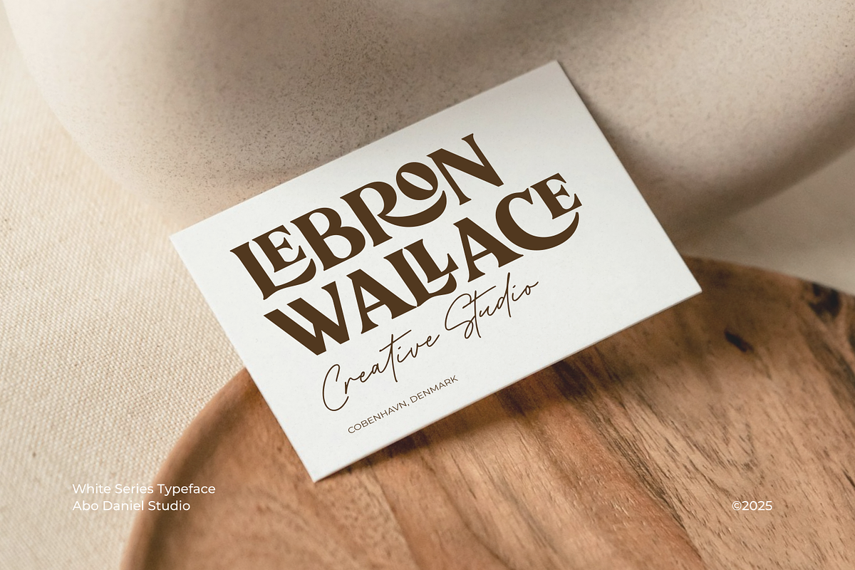 White Series, a Serif Font by Abo Daniel Studio (Photo 7 of 14)