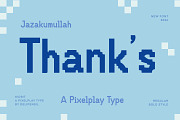 Kidbit - A pixelplay type, a Sans Serif Font by delipensil (Thumbnail 9 of 9)