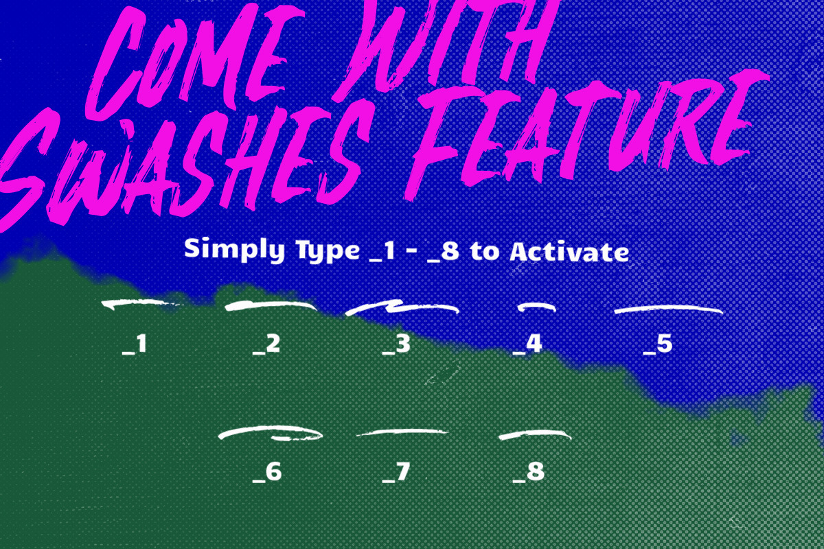 Arclone Moods - Dry Brush, a Font by Letterhend Studio (Photo 6 of 9)
