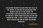 Spooky Things - Cute Halloween Font, a Handwritten Font by simpleblues (Thumbnail 5 of 12)