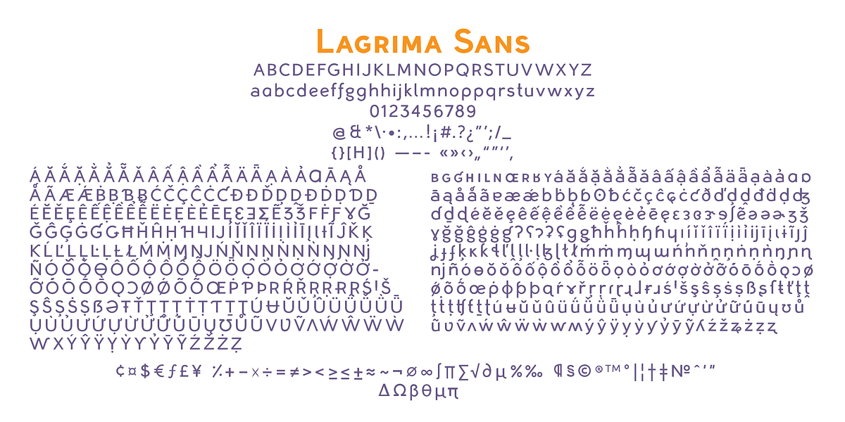 Lagrima Sans, a Sans Serif Font by Louie Yabut Co (Photo 5 of 7)