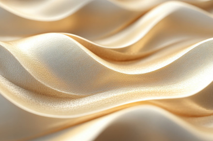 Golden waves create a dynamic and ab, a Photo by Iftikhar Alam