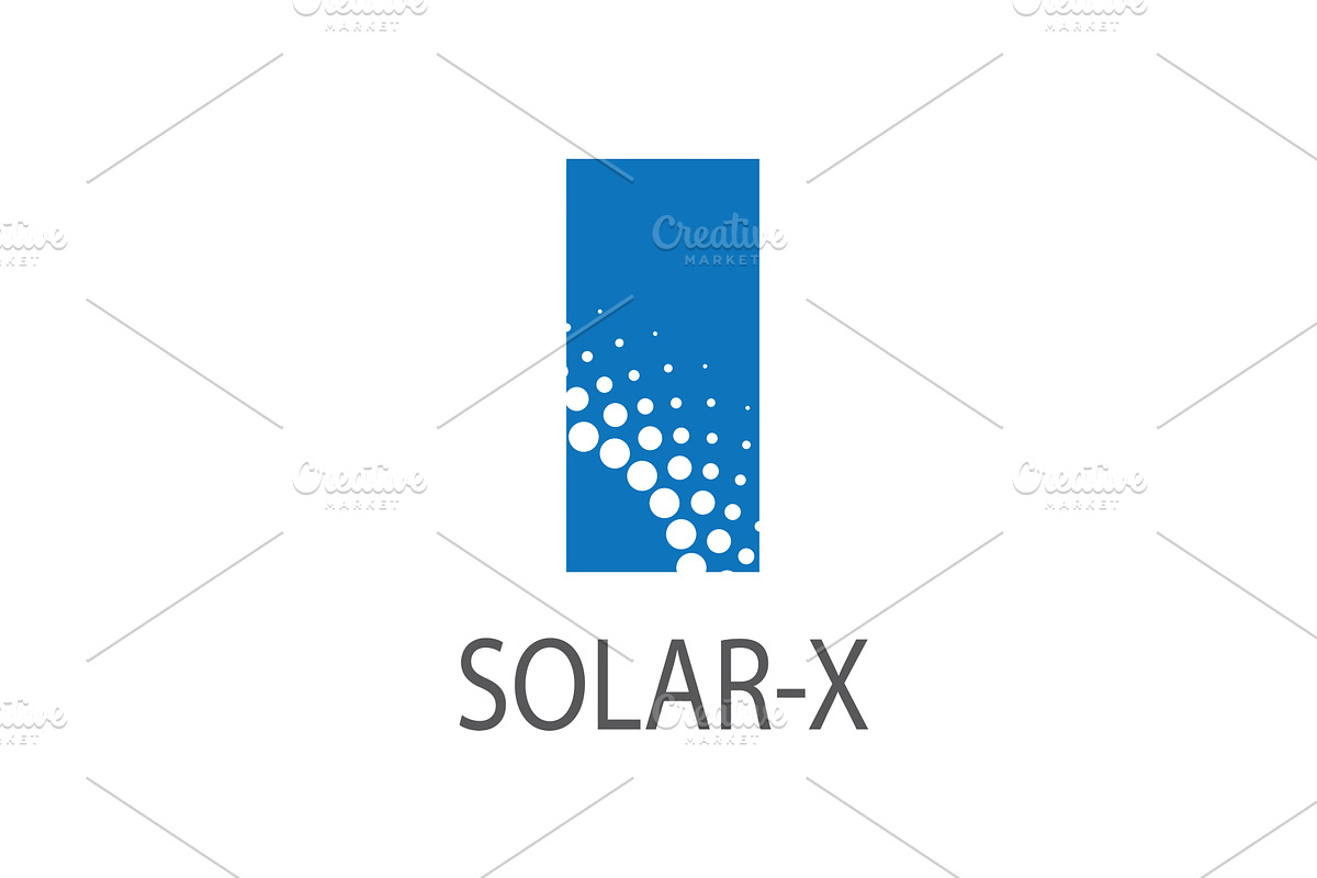 Abstract logo with sun and rays., an Illustration by LogosDen