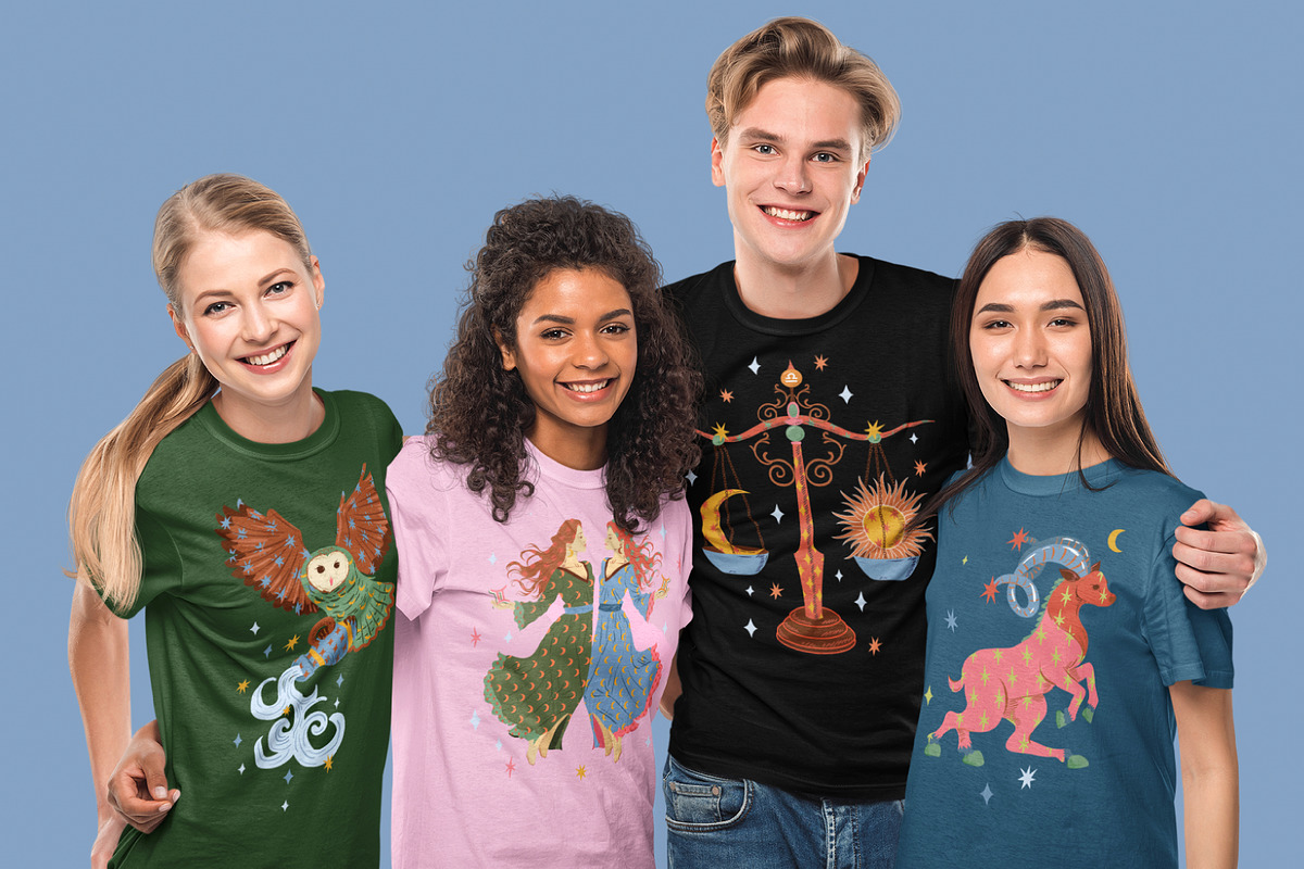 MAGICAL ZODIAC Collection, a Pattern Graphic by MSNTY STUDIOX (Photo 21 of 27)