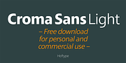 Croma Sans, a Sans Serif Font by Hoftype (Thumbnail 2 of 10)
