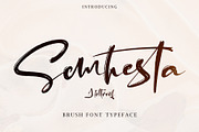 Semhesta, a Script Font by pineungtype (Thumbnail 1 of 9)