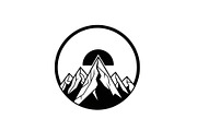 Mountain Sunrise Circle Bundle, an Illustration by Designs_River (Thumbnail 17 of 31)