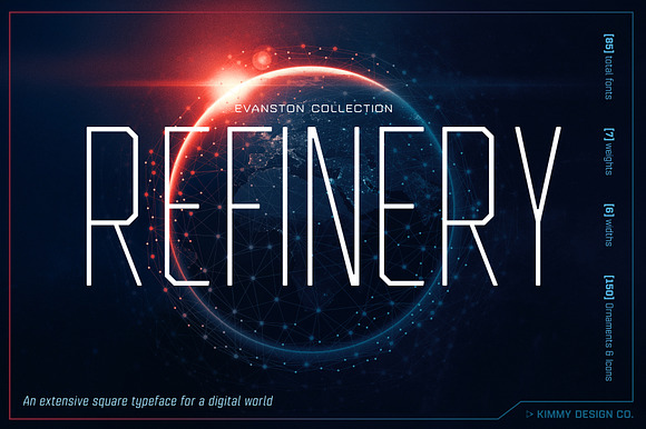 Refinery Typeface Icons preview 2