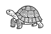 Turtle Line Art Illustration Bundle, an Illustration by Creativeshirt (Thumbnail 7 of 48)