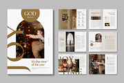 Festive Church Magazine Template, a Flyer Template by BrandPacks (Thumbnail 1 of 4)