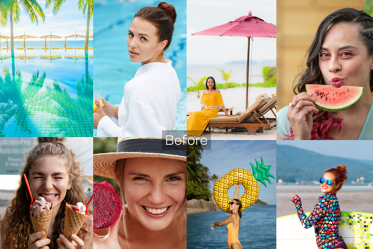 20 Colorful Summer Lightroom Presets, a Preset Add-On by RamsaGraphi (Photo 2 of 10)