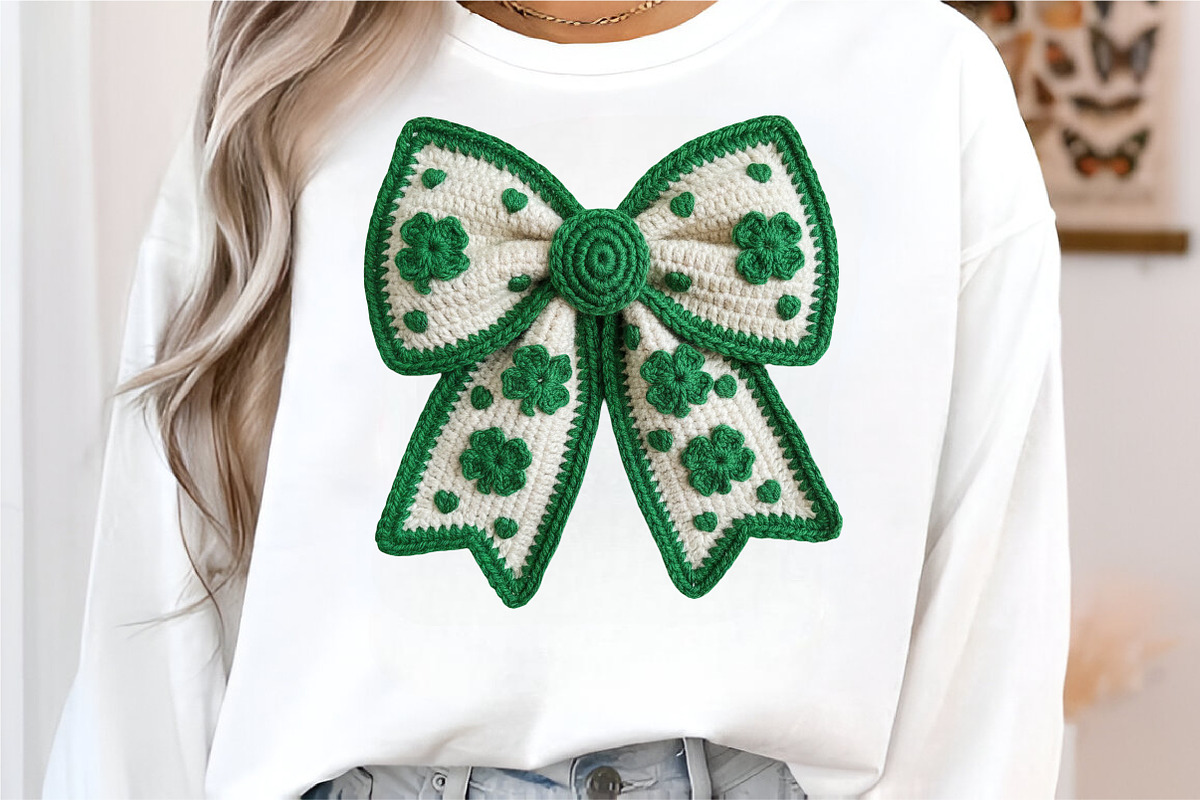 Preppy Coquette St Patrick's Day PNG, an Illustration by CreationArt (Photo 4 of 4)