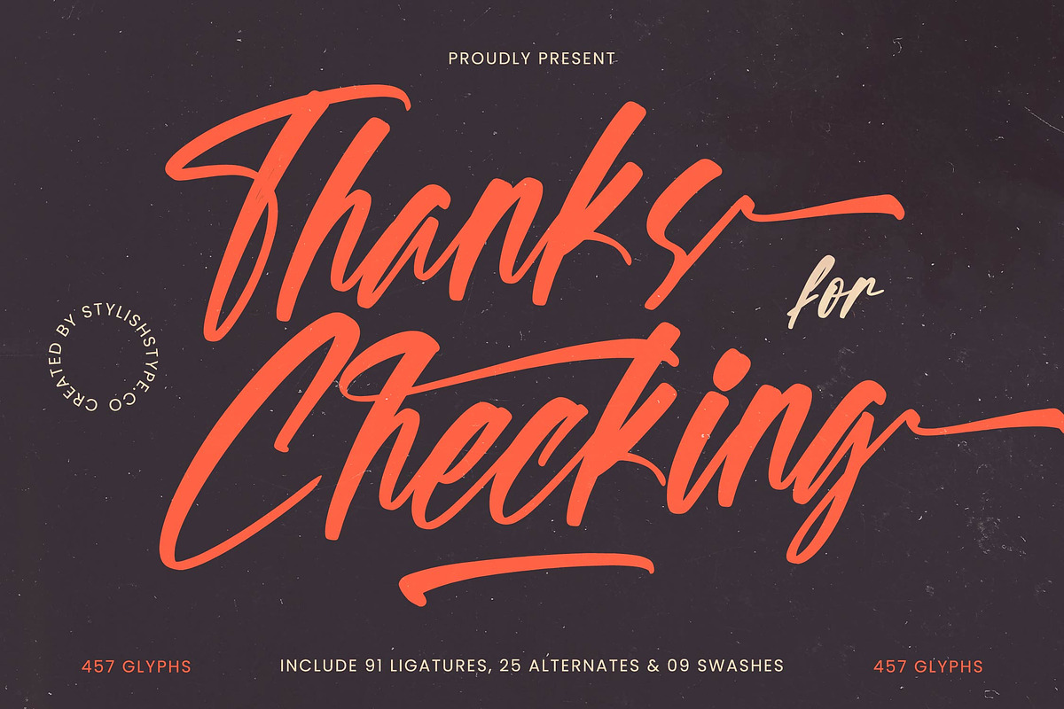 Spotnight Balmonte Modern Brush Font, a Script Font by stylishtype.co (Photo 20 of 20)