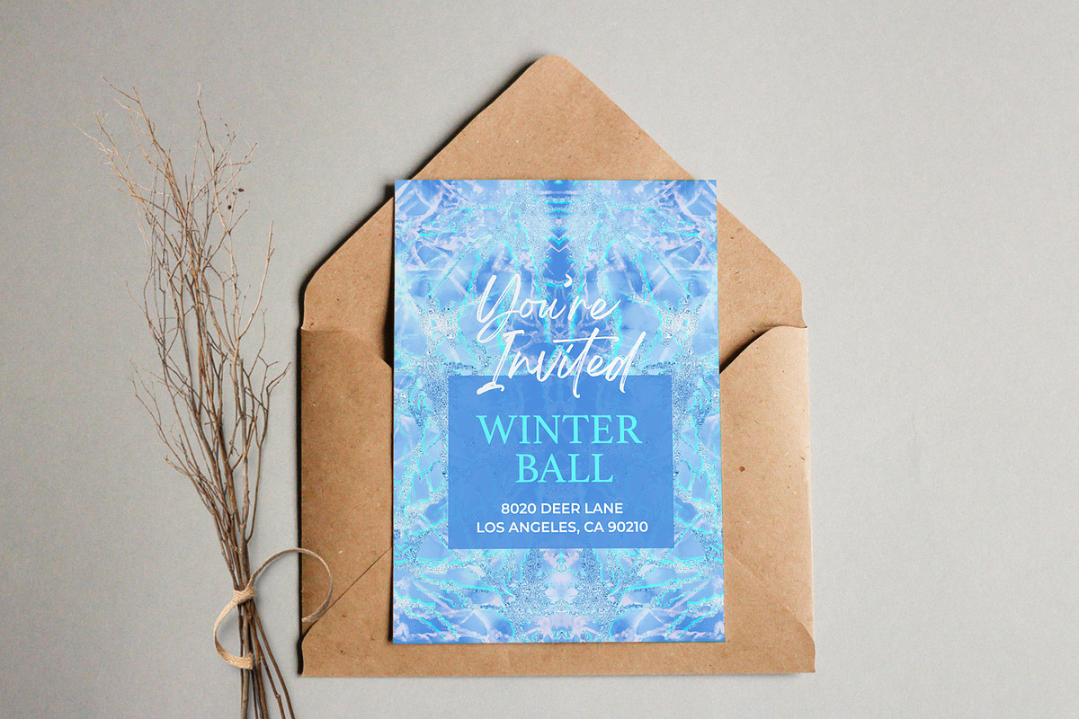 Nordic Winter Backgrounds, a Pattern Graphic by The Gypsy Goddess (Photo 2 of 10)