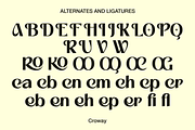 Croway, a Sans Serif Font by Zaloma Studio (Thumbnail 19 of 20)
