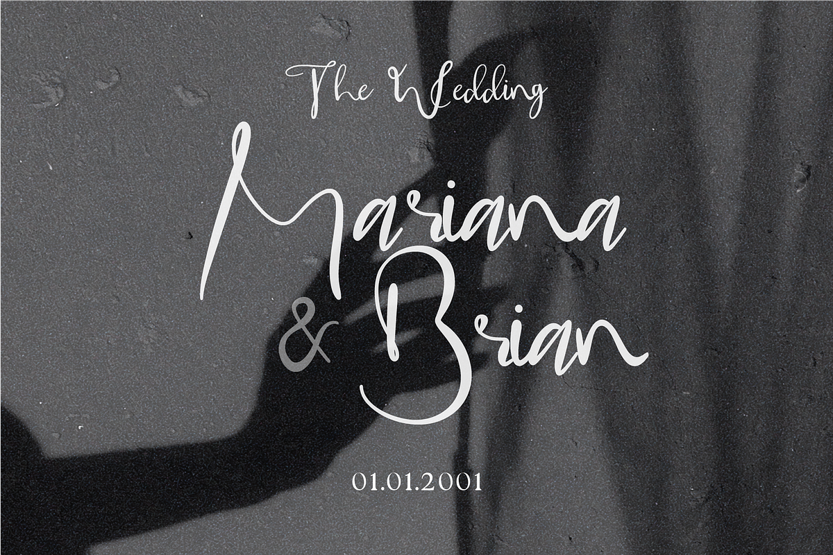 Dellynne - Elegant Signature Handwri, a Handwritten Font by Indotype Foundry (Photo 7 of 10)