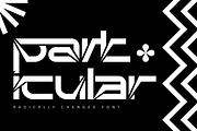Radically Changed - Futuristic Font, a Sans Serif Font by 177Studio (Thumbnail 3 of 8)