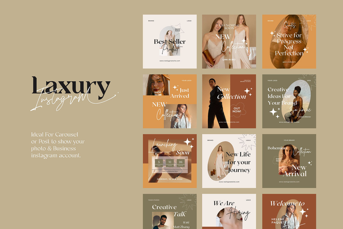 Brand Social Media Pack Canva Bundle, a Social Media Template by Dirtytemp Studio (Photo 9 of 44)