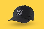 Black Cap Logo Design Mockup 3 | Hat Mockups ~ Creative Market