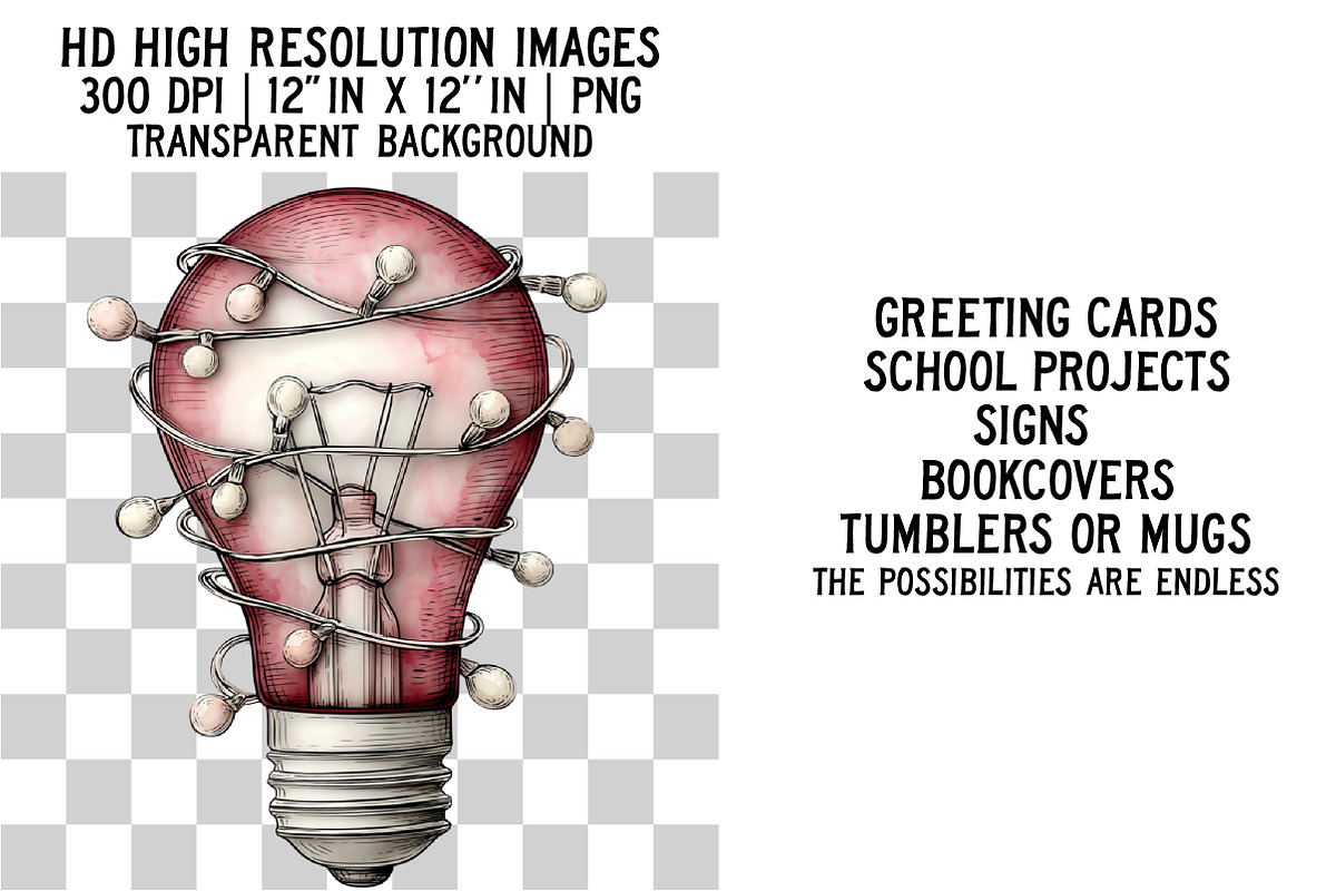 Whimsical Christmas Clipart, an Illustration by Craft Nest (Photo 6 of 6)