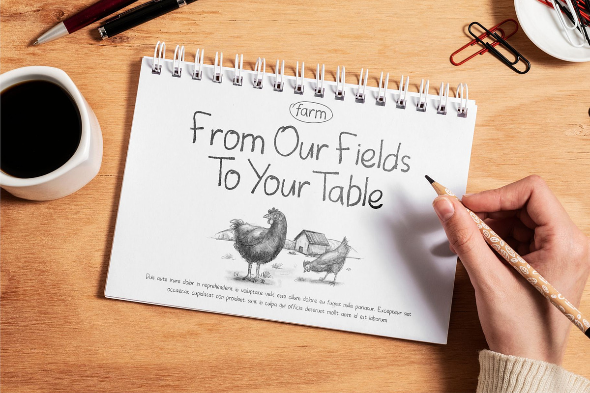 Gianome | Modern Playful Handwritten, a Handwritten Font by Idea Studio (Photo 9 of 10)
