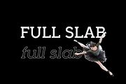 Full Slab, a Slab Serif Font by BULENT YUKSEL (Thumbnail 2 of 10)