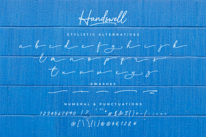 Handswell Handwritten Font