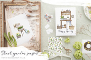 Garden Season Collection, an Illustration by S_ARTLOVE (Thumbnail 2 of 10)