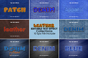 Editable Leather Text Effect Bundle, a Layer Style Add-On by Photoshop Action (Thumbnail 1 of 15)
