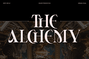Heroma - Modern Ligatures Font, a Serif Font by Nirmana Visual (Thumbnail 8 of 8)