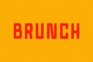 Brunch Typeface, a Handwritten Font by Taylor Penton