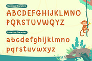 Monkey Kids - A Playful Font, a Sans Serif Font by agnyhasyastudio (Thumbnail 9 of 11)