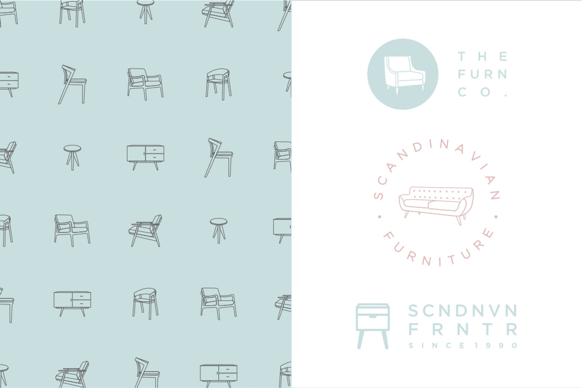 Scandinavian Furniture, an Illustration by AnimusStudio (Photo 3 of 3)