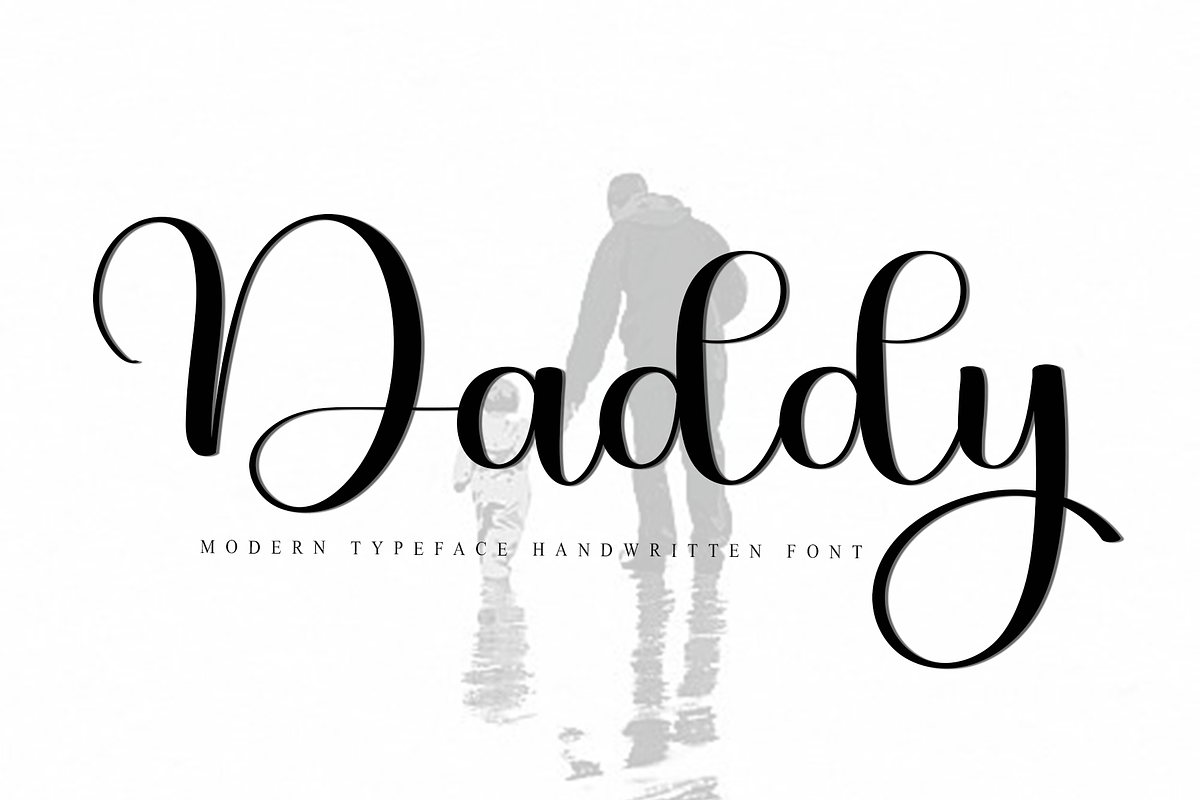 Daddy, a Handwritten Font by FreshTypeINK (Photo 1 of 8)
