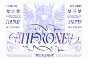 Demon Stars Typeface, a Blackletter Font by alit design (Thumbnail 2 of 20)
