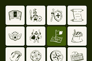 Game Doodle Icon, an Outline Icon by Vectors Market (Thumbnail 8 of 8)