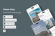 Urban Stay - Hotel Book Mobile App, an App Template by trabaskriya (Thumbnail 1 of 5)