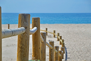 Access to the beach featuring way, coast, and seaside