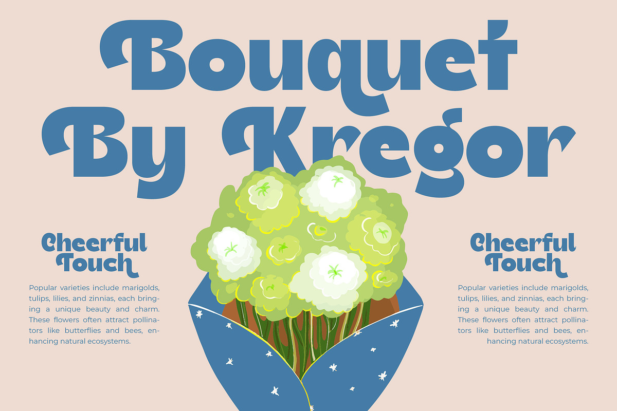 Theleo Blues Bold Retro Sans, a Serif Font by timelesstype.co (Photo 4 of 20)