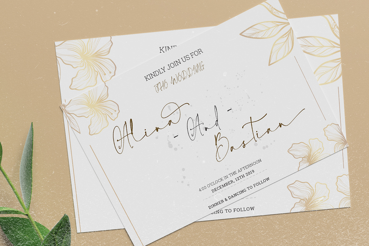 Rough Hearts, a Script Font by Nathatype (Photo 4 of 11)