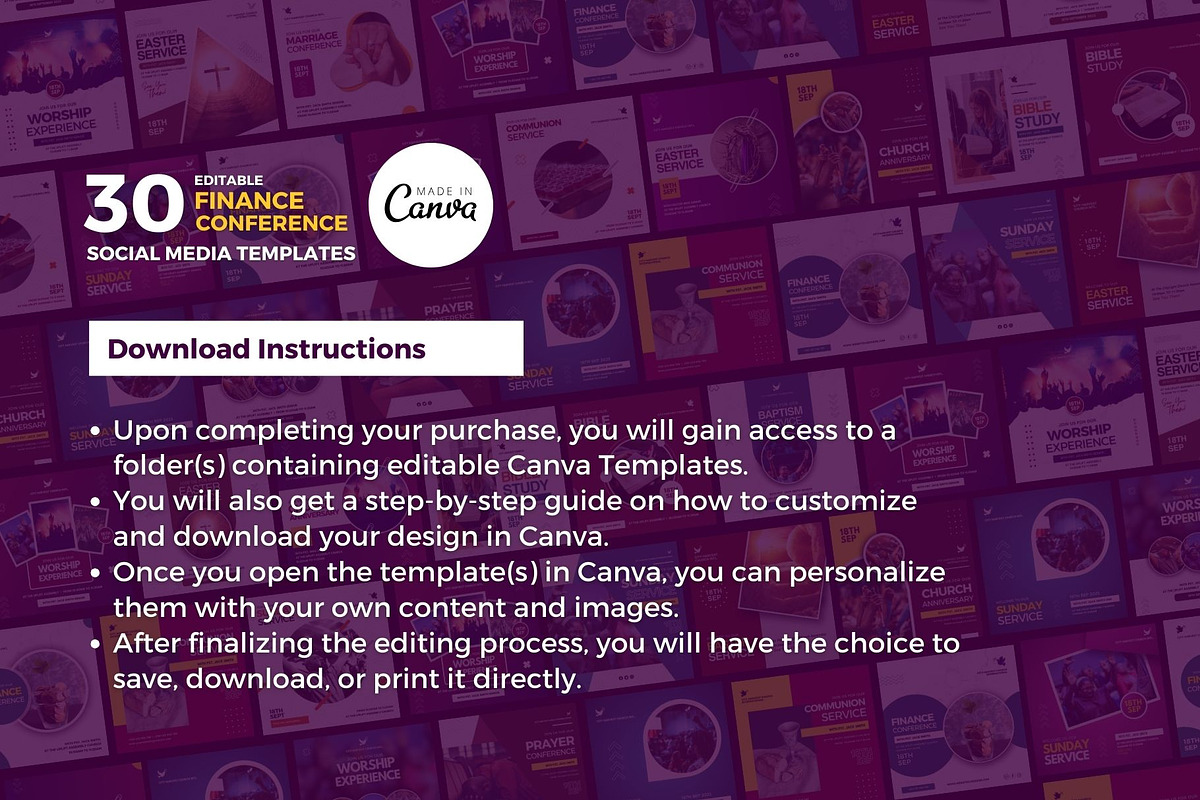 Finance Conference Flyer Bundle (29), a Social Media Template by MK Creatives (Photo 3 of 3)