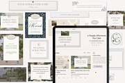 Cottage Core Substack Canva Branding, a Branding & Logo Template by Tabitha Emma (Thumbnail 9 of 9)