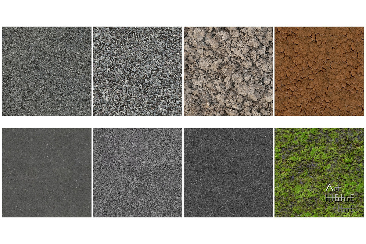 Seamless Ground Textures - Mixed, a Texture Graphic by Arthitecture Home (Photo 3 of 11)