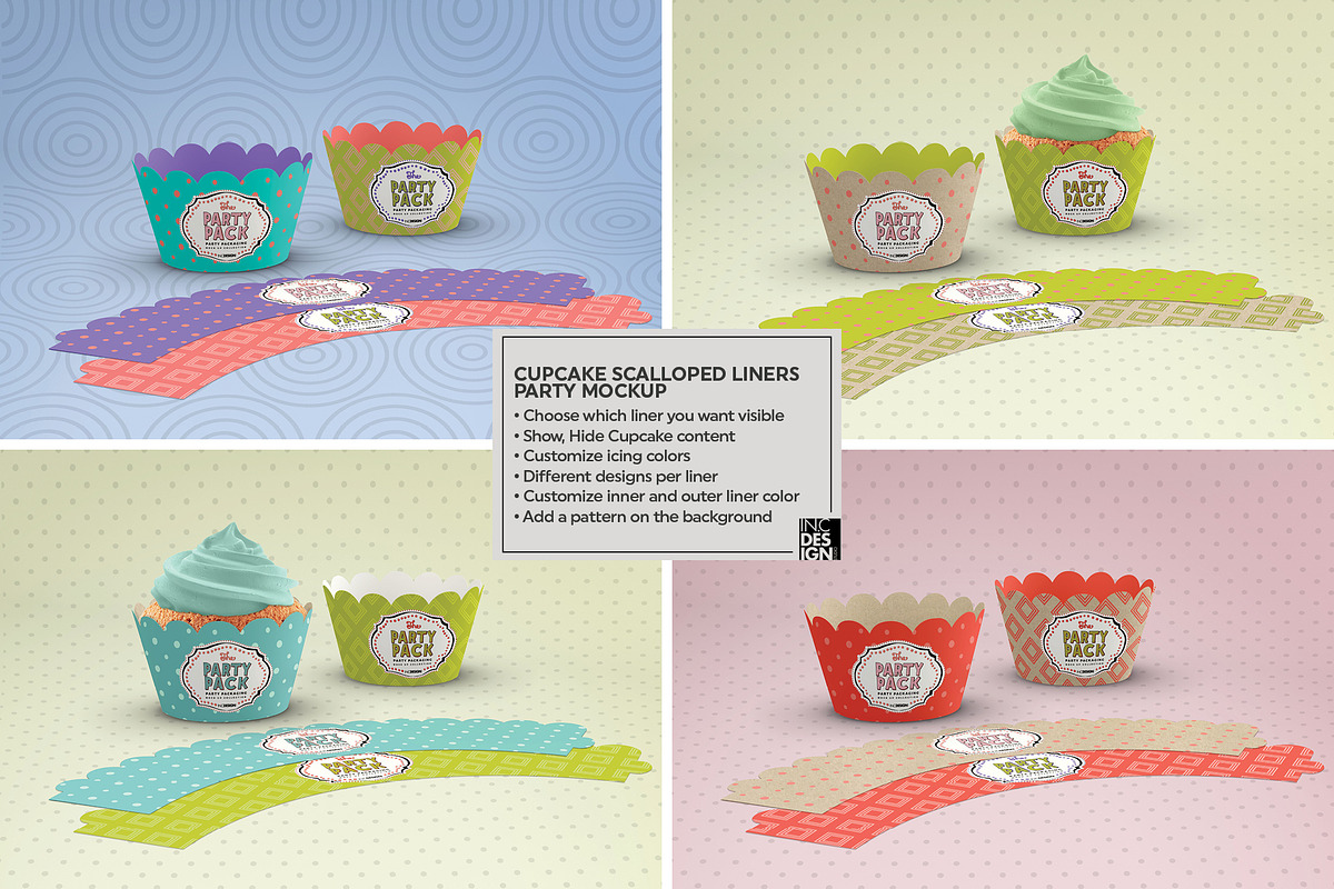 Vol.8 Party Packaging Mockups, a Cups & Container Mockup by INCDesign (Photo 3 of 19)